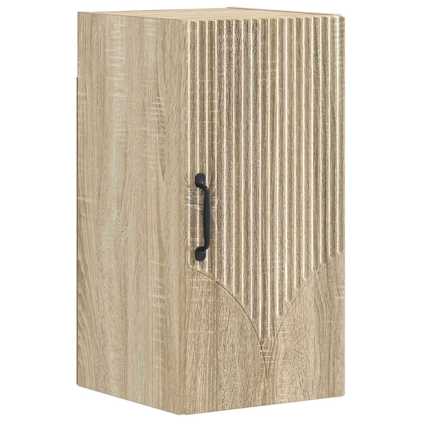 3 Piece Bathroom Cabinet Set HOORN Sonoma Oak Engineered Wood