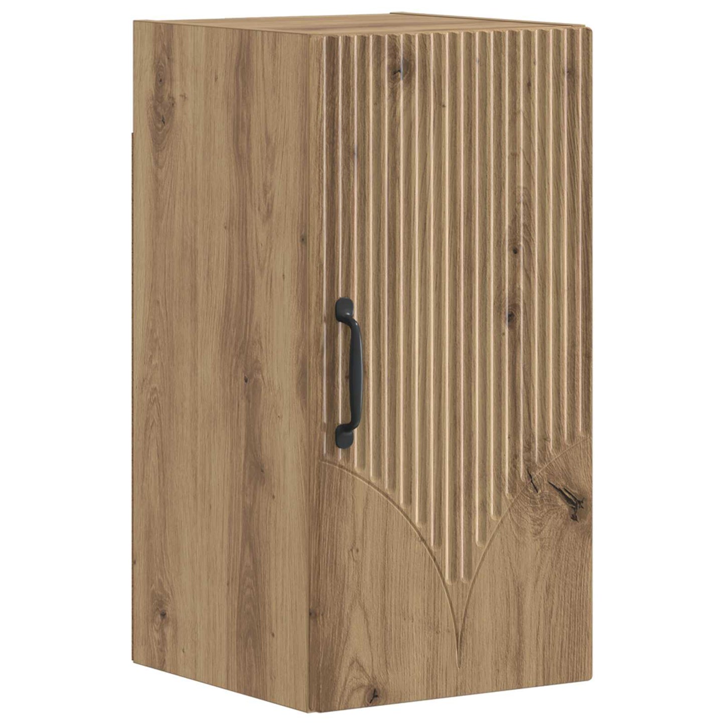 3 Piece Bathroom Cabinet Set HOORN Artisan Oak Engineered Wood