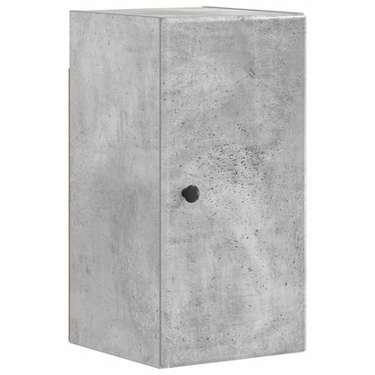 3 Piece Bathroom Cabinet Set BREDA Concrete Grey