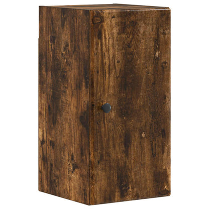3 Piece Bathroom Cabinet Set BREDA Smoked Oak Engineered Wood