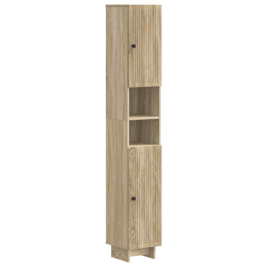 3 Piece Bathroom Cabinet Set EDE Engineered Wood