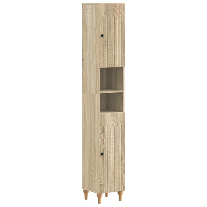 3 Piece Bathroom Cabinet Set ALKMAAR Engineered Wood