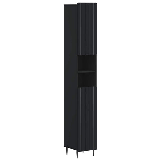 3 Piece Bathroom Cabinet Set ZWOLLE Engineered Wood
