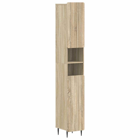 3 Piece Bathroom Cabinet Set ZWOLLE Engineered Wood