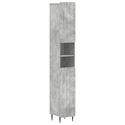3 Piece Bathroom Cabinet Set ZWOLLE Engineered Wood