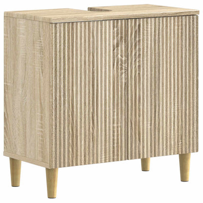 3 Piece Bathroom Cabinet Set ARNHEM Engineered Wood