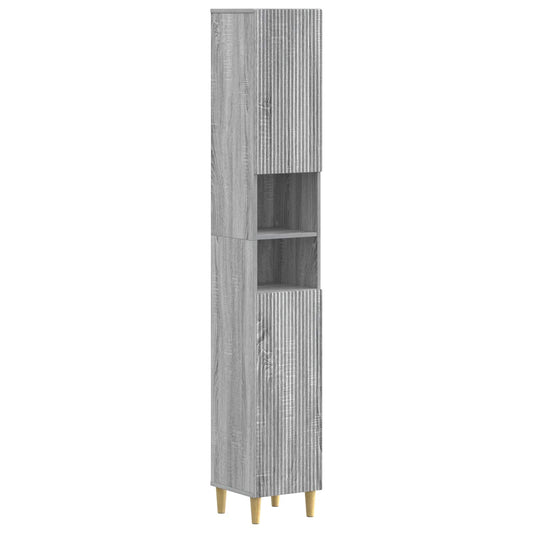 3 Piece Bathroom Cabinet Set ARNHEM Engineered Wood