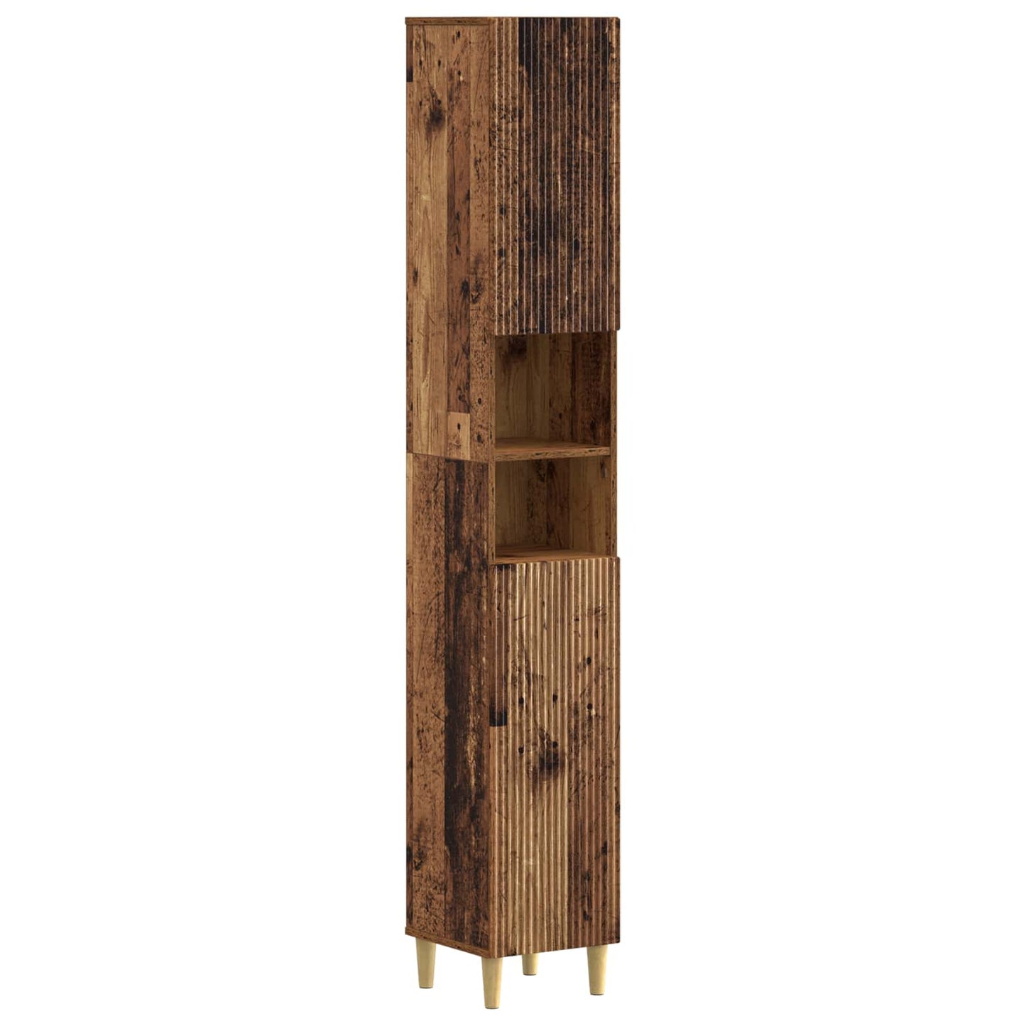 3 Piece Bathroom Cabinet Set ARNHEM Engineered Wood