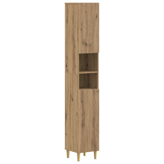 3 Piece Bathroom Cabinet Set ARNHEM Engineered Wood