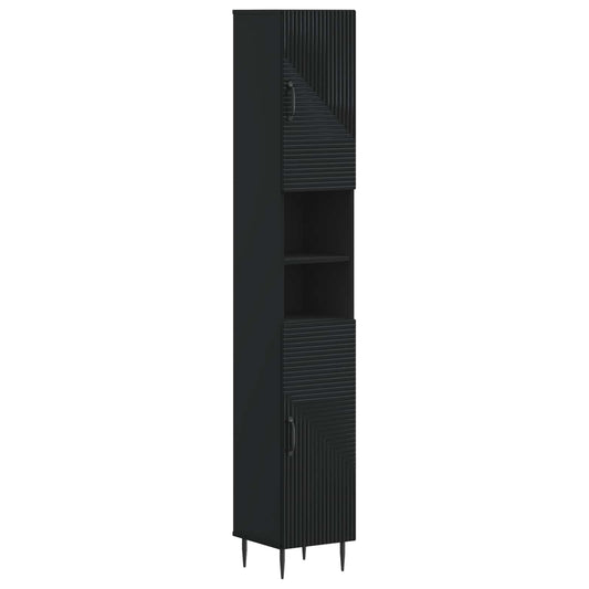 3 Piece Bathroom Cabinet Set HAARLEM Engineered Wood