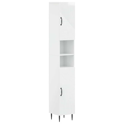 3 Piece Bathroom Cabinet Set HAARLEM Engineered Wood