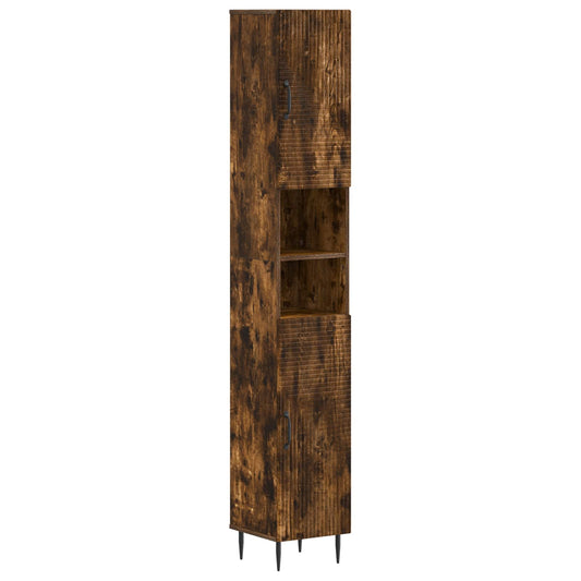 3 Piece Bathroom Cabinet Set HAARLEM Engineered Wood