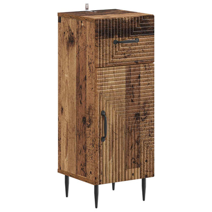 3 Piece Bathroom Cabinet Set HAARLEM Engineered Wood