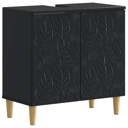 3 Piece Bathroom Cabinet Set DELFT Engineered Wood
