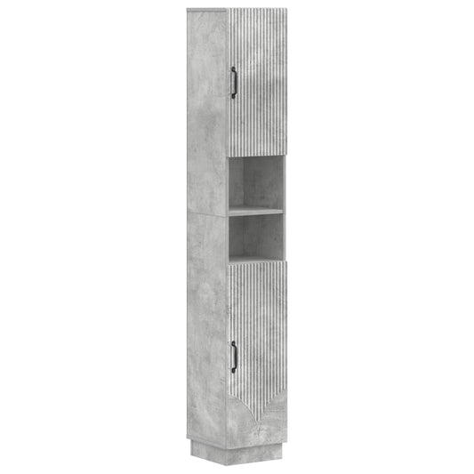 3 Piece Bathroom Cabinet Set HOORN Engineered Wood