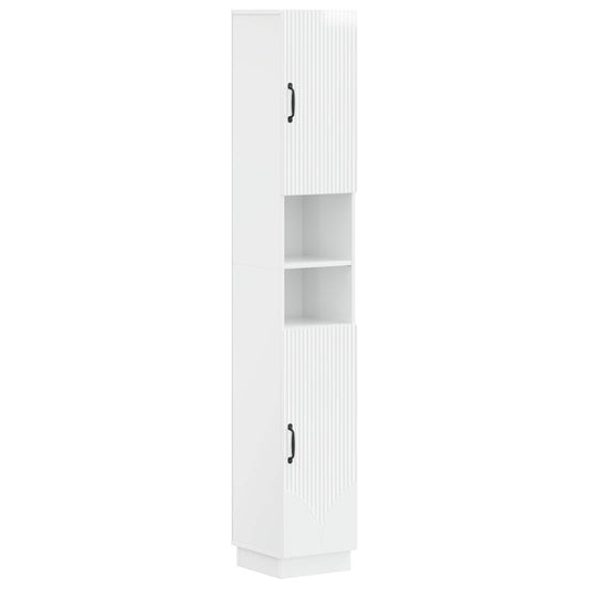 3 Piece Bathroom Cabinet Set HOORN Engineered Wood