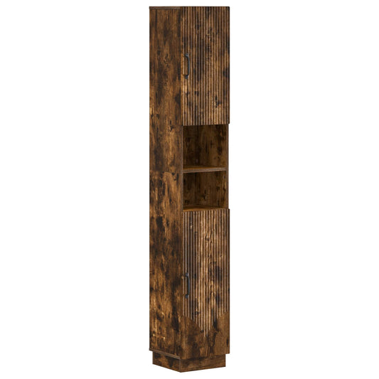 3 Piece Bathroom Cabinet Set HOORN Engineered Wood
