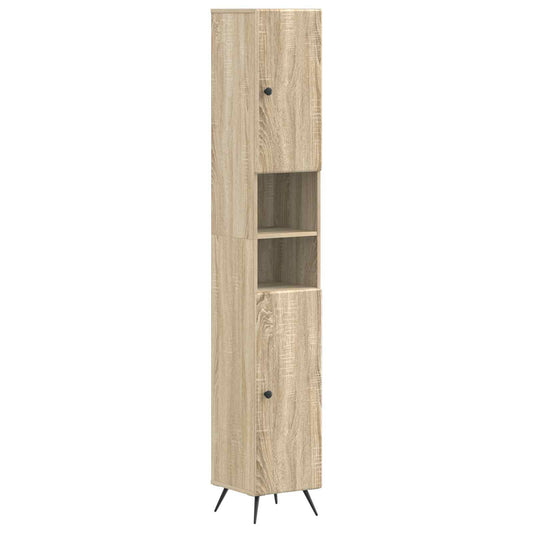 3 Piece Bathroom Cabinet Set BREDA Engineered Wood