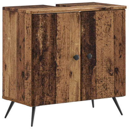 3 Piece Bathroom Cabinet Set BREDA Engineered Wood