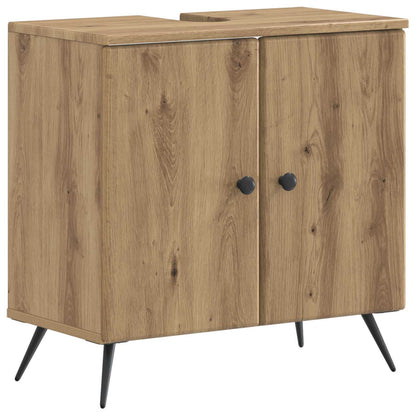 3 Piece Bathroom Cabinet Set BREDA Engineered Wood