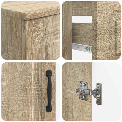 3 Piece Bathroom Cabinet Set UTRECHT Engineered Wood