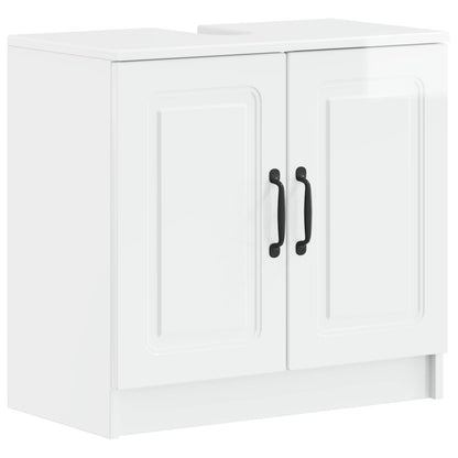 3 Piece Bathroom Cabinet Set UTRECHT Engineered Wood