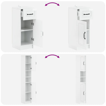 3 Piece Bathroom Cabinet Set UTRECHT Engineered Wood
