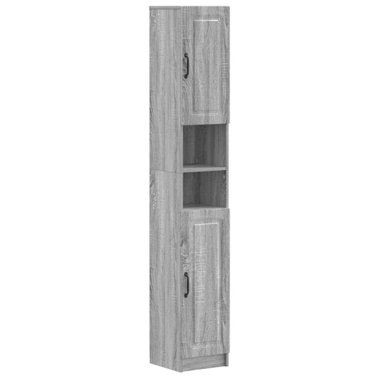 3 Piece Bathroom Cabinet Set UTRECHT Engineered Wood