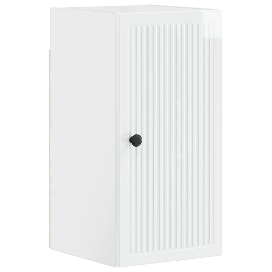 4 Piece Bathroom Cabinet Set EDE High Gloss White
