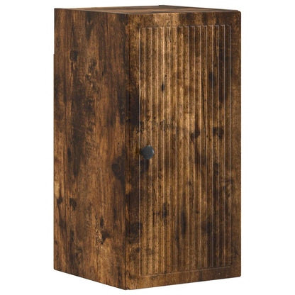 4 Piece Bathroom Cabinet Set EDE Smoked Oak Engineered Wood