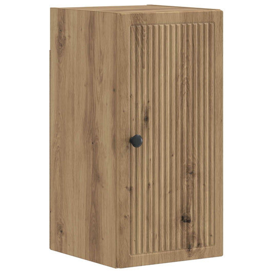 4 Piece Bathroom Cabinet Set EDE Artisan Oak Engineered Wood
