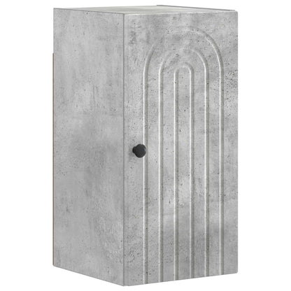 4 Piece Bathroom Cabinet Set ALKMAAR Concrete Grey