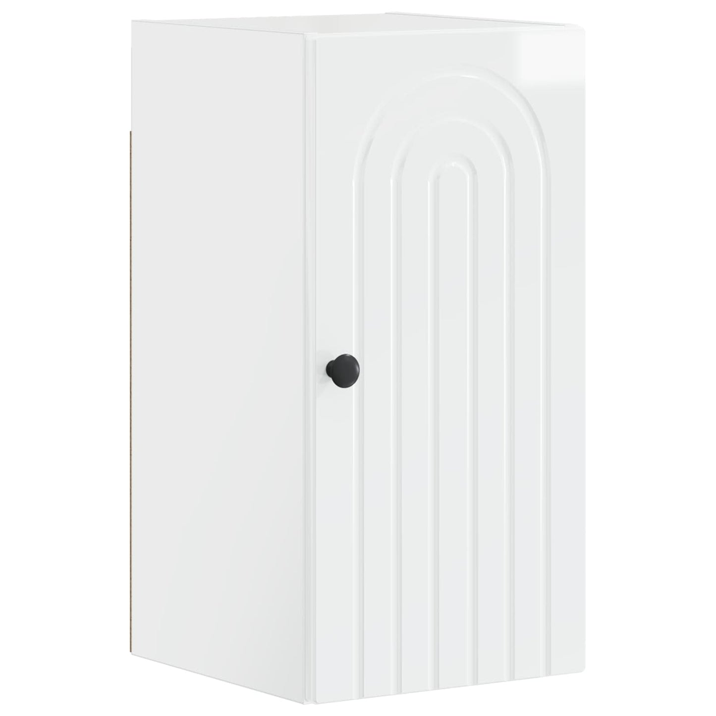 4 Piece Bathroom Cabinet Set ALKMAAR High Gloss White