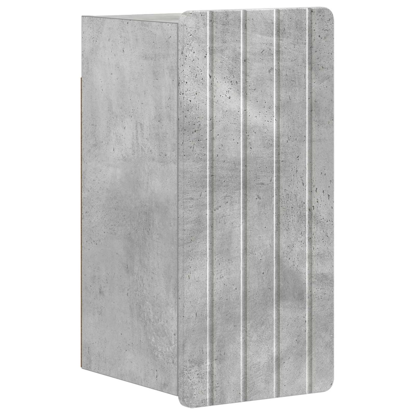 4 Piece Bathroom Cabinet Set ZWOLLE Concrete Grey