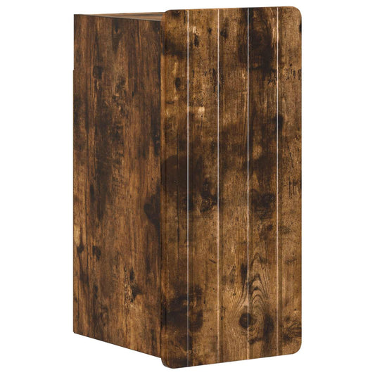 4 Piece Bathroom Cabinet Set ZWOLLE Smoked Oak Engineered Wood