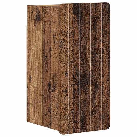 4 Piece Bathroom Cabinet Set ZWOLLE Old Wood Engineered Wood