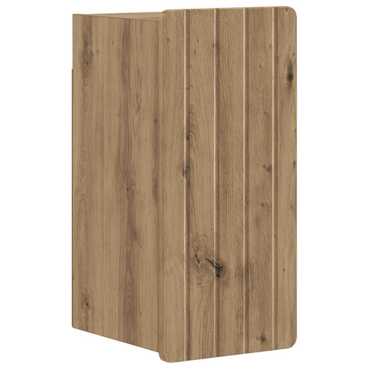 4 Piece Bathroom Cabinet Set ZWOLLE Artisan Oak Engineered Wood