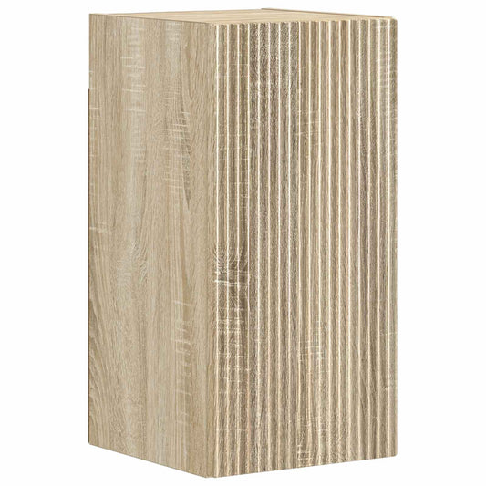 4 Piece Bathroom Cabinet Set ARNHEM Sonoma Oak Engineered Wood