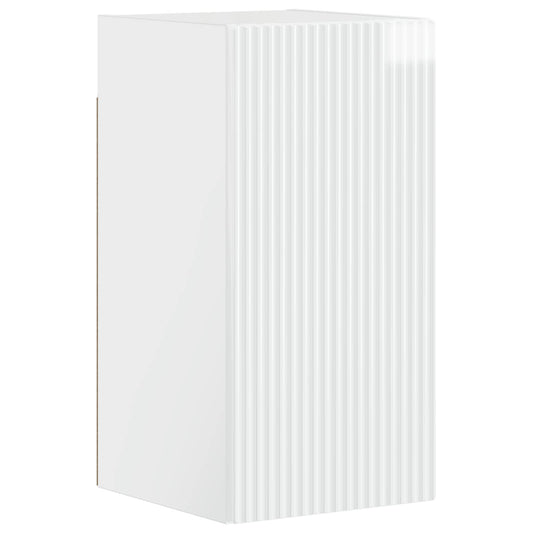 4 Piece Bathroom Cabinet Set ARNHEM High Gloss White