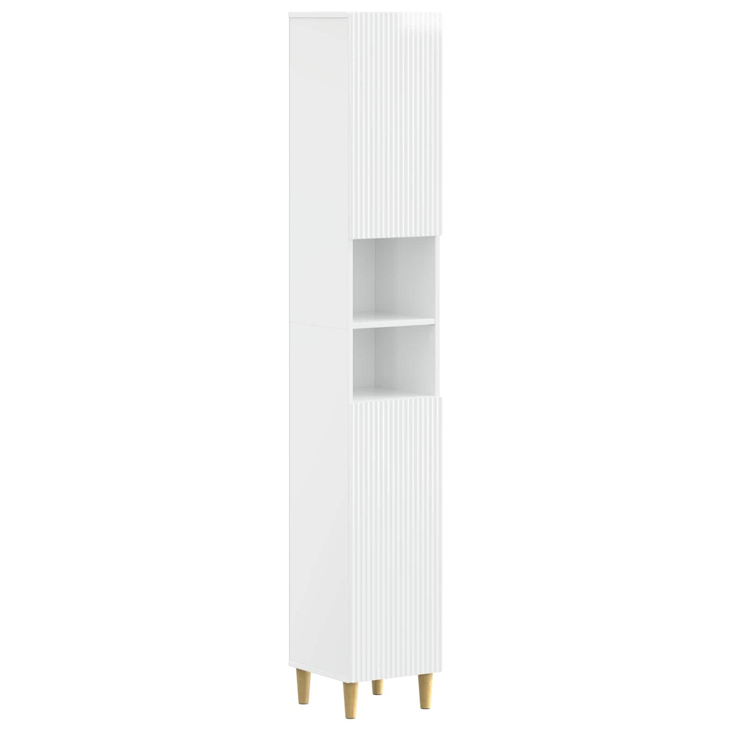 4 Piece Bathroom Cabinet Set ARNHEM High Gloss White