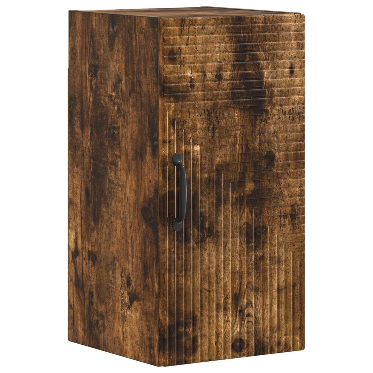 4 Piece Bathroom Cabinet Set HAARLEM Smoked Oak Engineered Wood