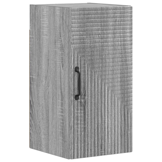 4 Piece Bathroom Cabinet Set HAARLEM Grey Sonoma