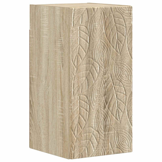 4 Piece Bathroom Cabinet Set DELFT Sonoma Oak Engineered Wood
