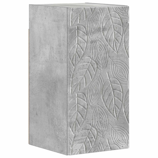 4 Piece Bathroom Cabinet Set DELFT Concrete Grey