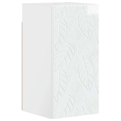 4 Piece Bathroom Cabinet Set DELFT High Gloss White