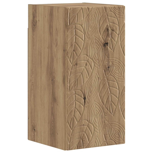 4 Piece Bathroom Cabinet Set DELFT Artisan Oak Engineered Wood