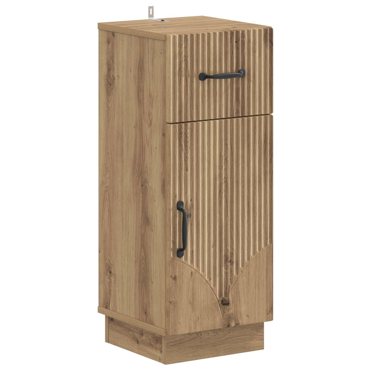 4 Piece Bathroom Cabinet Set HOORN Artisan Oak Engineered Wood