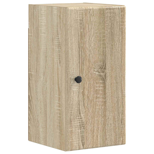4 Piece Bathroom Cabinet Set BREDA Sonoma Oak Engineered Wood