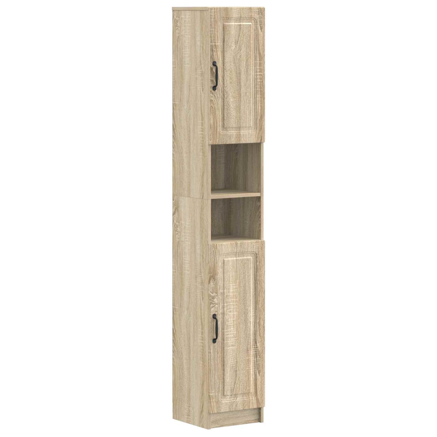 4 Piece Bathroom Cabinet Set UTRECHT Sonoma Oak Engineered Wood