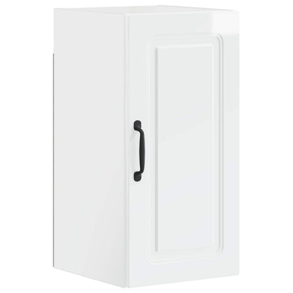 4 Piece Bathroom Cabinet Set UTRECHT High Gloss White
